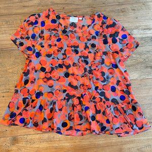 Ladies Size 0 Anthropologie Blouse